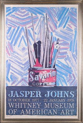 Lot 310 - Jasper Johns (b.1930) American "Savarin Poster"...