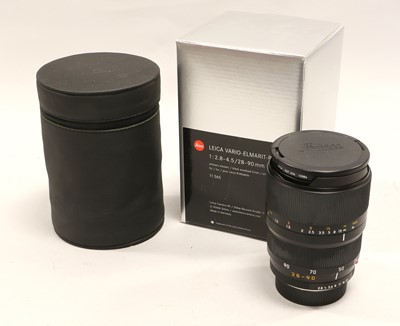 Lot 3294 - Leica Vario-Elmarit-R f2.8-4.5 28-90mm ASPH Lens