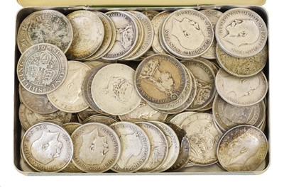 Lot 268 - Mixed Pre-1920 Shillings, mostly 19th and...