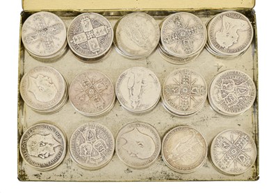 Lot 269 - Mixed Pre-1920 Florins, Victoria, Edward VII...