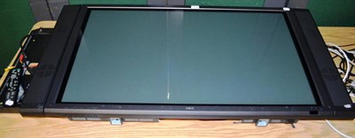 Lot 770 - NEC flat panel monitor with separate Freeview tuner