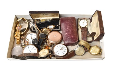 Lot 109 - A 9 Carat Gold Everite Embassy Wristwatch, a...