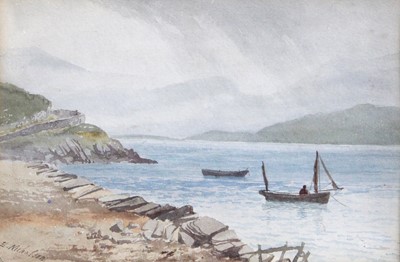 Lot 1043 - Alfred Wildsmith (1876-1936) On the beach...