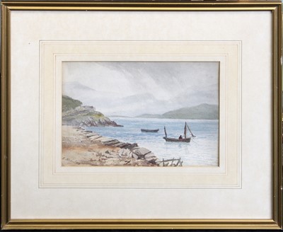Lot 1043 - Alfred Wildsmith (1876-1936) On the beach...