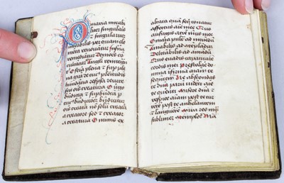 Lot 41 - A Late Medieval Prayer Book. A small...