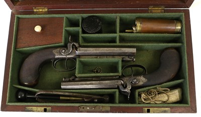 Lot 227 - A Pair of 19th Century 40 Bore Side-by-Side...