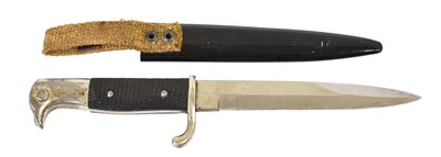 Lot 143 - An Interwars German Trench Knife, the 14.5cm...