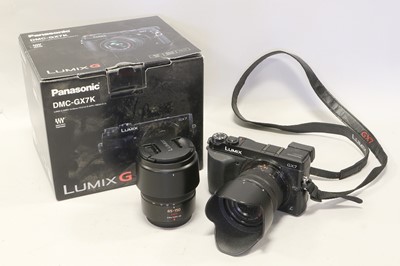 Lot 3303 - Lumix GX7 Camera