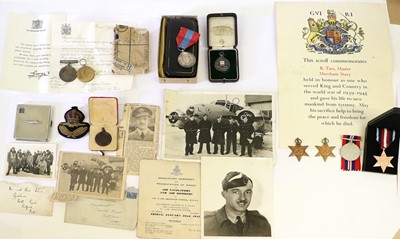 Lot 23 - A First/Second World War Group of Family...