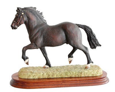 Lot 2102 - Border Fine Arts 'Welsh Cob Stallion', model...