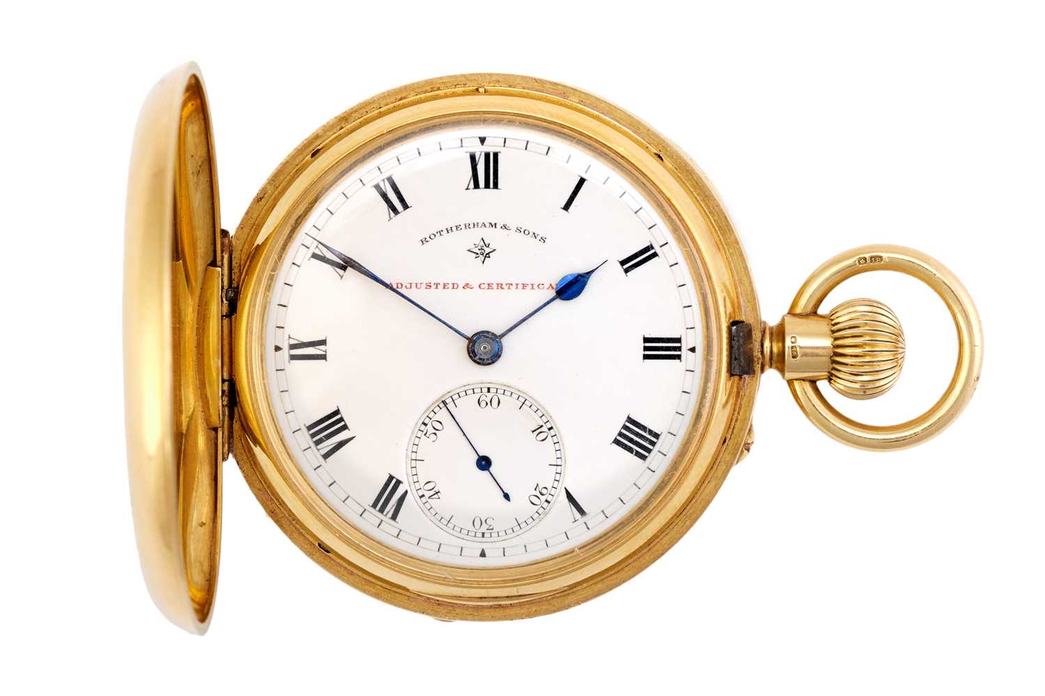 Lot 2364 - Rotherham & Sons: An 18 Carat Gold Full