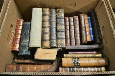 Lot 795 - Fourteen boxes of books including non-fiction etc and a red plastic container of book cleaning...