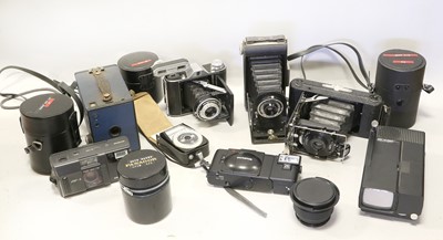 Lot 3370 - Various Cameras And Lenses