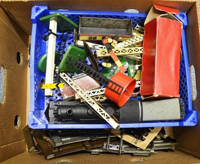 Lot 796 - Hornby O-Gauge: A large collection of track and accessories (seven boxes)