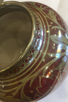 Lot 519 - A Pilkington's Royal Lancastrian Vase,...