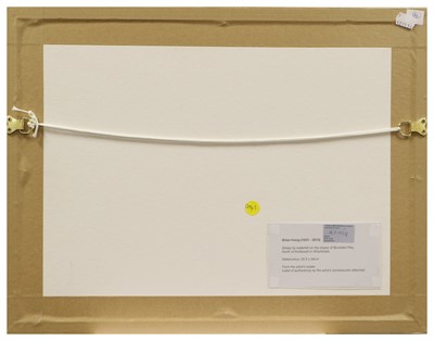 Lot 602 - Brian Irving (1931-2013) "Sheep by a waterfall...
