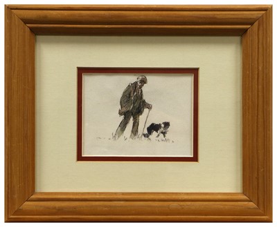 Lot 608 - Brian Irving (1931-2013) Windy day in the...