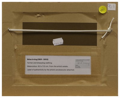 Lot 608 - Brian Irving (1931-2013) Windy day in the...