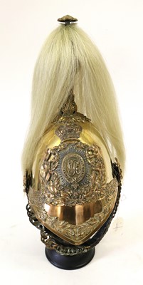 Lot 117 - A Victorian 1847 Pattern Gilt Brass Helmet to...