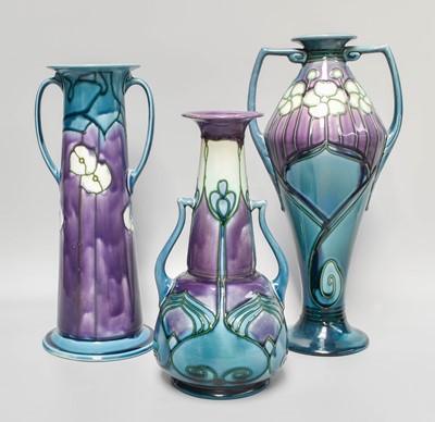 Lot 271 - Three Minton Ltd. Secessionist Vases, each...