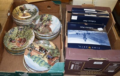 Lot 814 - A quantity of Border Fine Arts collectors' plates, some boxed (in two boxes)