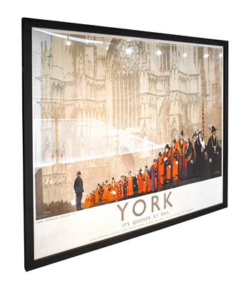 Lot 589 - York - Local Government Centenary Poster