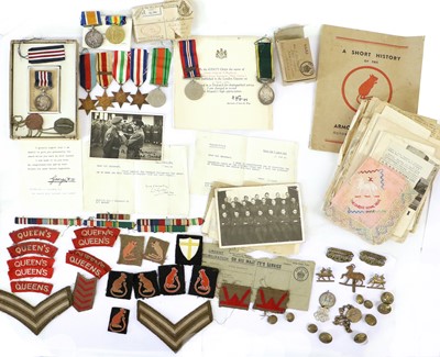 Lot 22 - A Second World War MM Group of Eight Medals,...