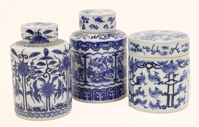 Lot 241 - A Chinese Porcelain Tea Canister and Cover,...