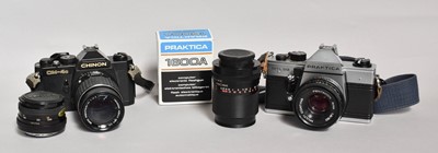 Lot 145 - Praktila MTL 50, camera with Pentacon fl.8...