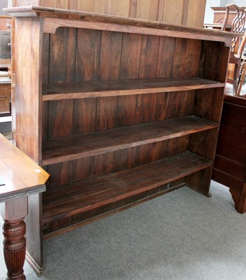 Lot 1320 - A Three Tier Open Bookcase, 181cm by 37cm by...