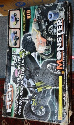 Lot 843 - Monster truck remote control car