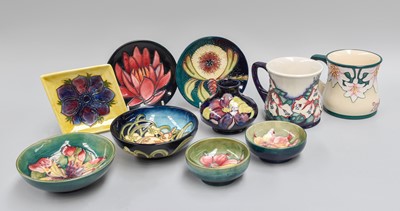 Lot 306 - Two Moorcroft Mugs and Eight Other Pieces (10)