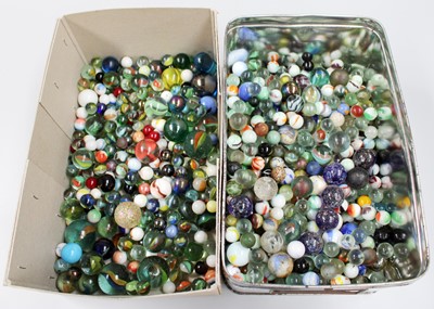 Lot 294 - Two Hundred Plus Victorian and Later Marbles,...