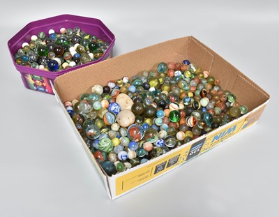 Lot 356 - Two hundred Plus Victorian and Later Marbles,...