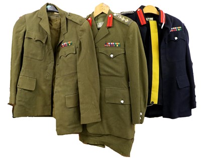 Lot 105 - A Part Uniform to a Colonel the Fyfe & Forfar...