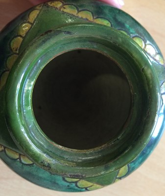 Lot 541 - A Della Robbia Pottery Earthenware Vase, by...