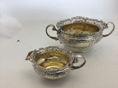 Lot 2091 - A Seven-Piece Victorian Silver Tea-Service