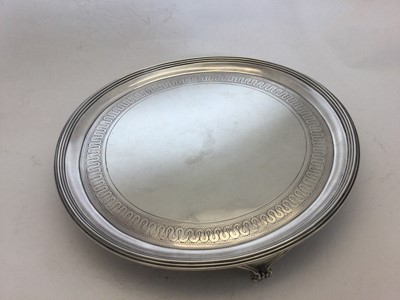 Lot 2026 - A George III Silver Salver