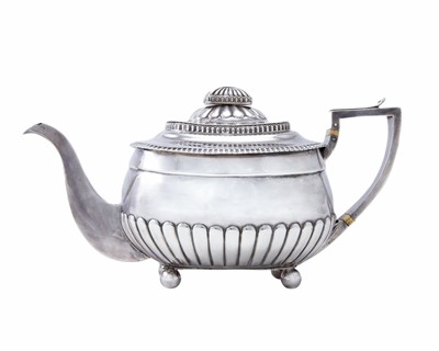 Lot 2030 - A George III Silver Teapot