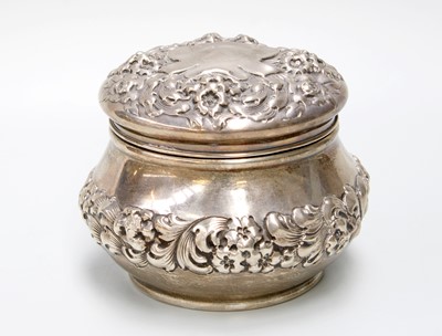 Lot 1025 - An American Silver Box, by Gorham, Providence,...