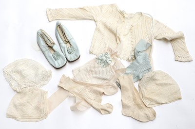 Lot 2051 - Early 20th Century Baby Costume Accessories,...