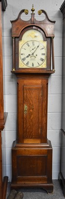 Lot 1349 - An Oak Eight Day Longcase Clock, early 19th...