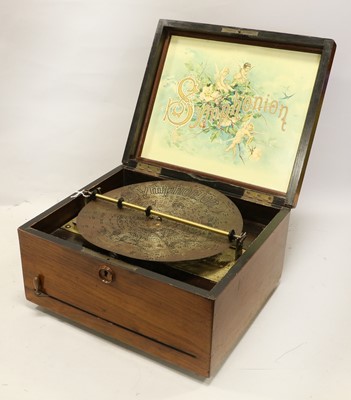 Lot 3138 - A 10-Inch Symphonion Disc Musical Box