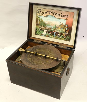 Lot 3144 - A Good 7.5/8-Inch Symphonion Disc Musical Box