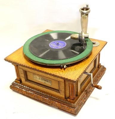 Lot 3116 - An Early Senior Monarch Horn Gramophone