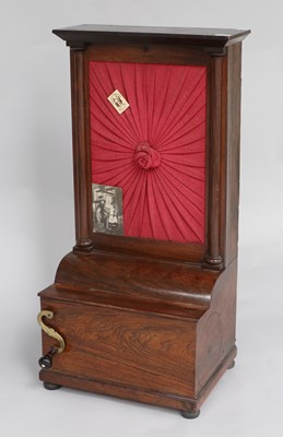 Lot 3199 - A Hicks-Style Portable Barrel Piano, By Thomas Dawkins