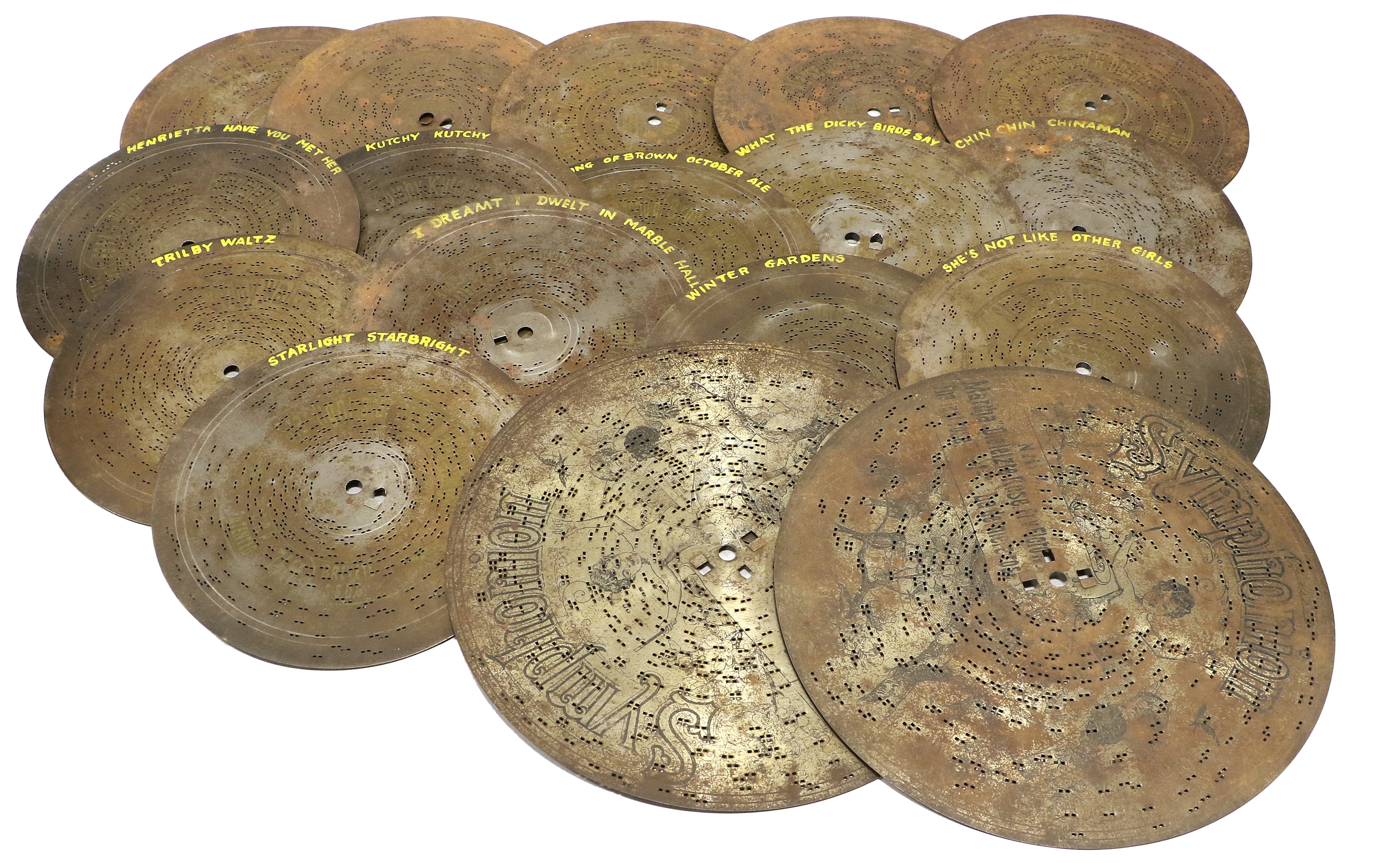 Lot 3190 - Symphonion Musical Box Discs