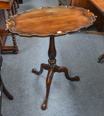 Lot 1476 - A 19th Century Mahogany Tripod Table, with...