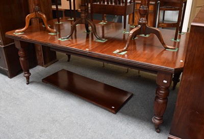 Lot 1310 - A Victorian Dining Table, with two additional...