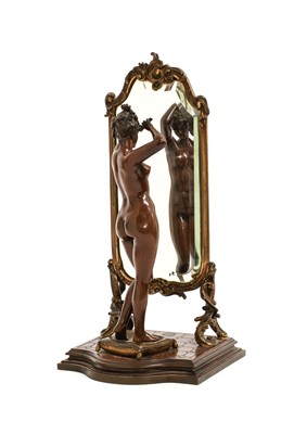 Lot 398 - Emil Pinedo (1840-1916): A Bronze Figure of a...